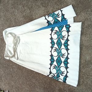 Vintage Maxi Wrap Skirt